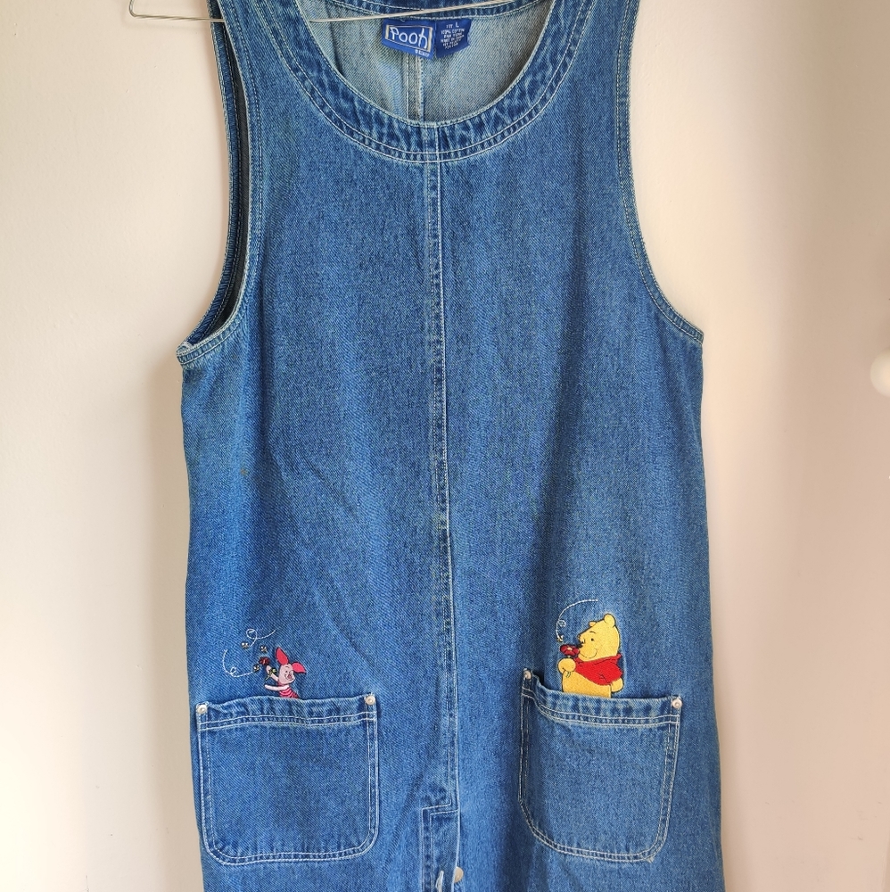 Vintage Pooh Disney Denim Dress